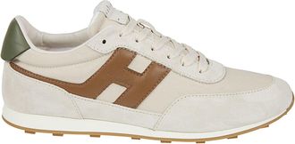 Hogan H699 Polyamide-Blend Suede Sneakers