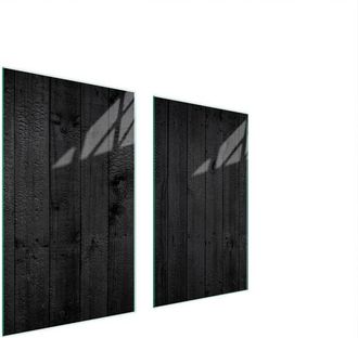 OEM Placa Protectora De Vidrio Para Estufa 75x52 Le&ntilde;a