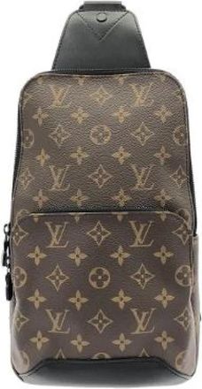 Louis Vuitton Pre-owned Avenue Sling Bag Monogram Shoulder Bag - - Pre-owned - Donna - Marrone - ONE SIZE