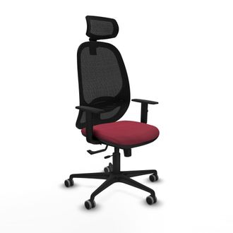 Piqueras y Crespo Silla Piqueras Y Crespo Cilanco Negro Respaldo Malla