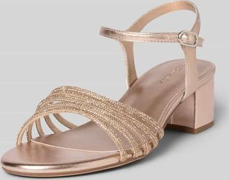 Tamaris Tamaris Sandaletten mit Strasssteinbesatz in Rose Gold, Gr&ouml;&szlig;e 36