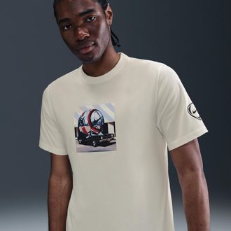 Nike Mens Soccer T-Shirt in White | HV1709-133