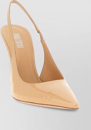 PARIS TEXAS leather lidia slingback pumps