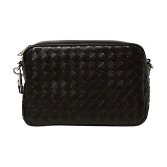 Bottega Veneta Woven Leather Camera Bag