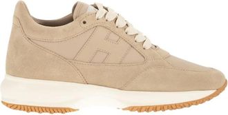 Hogan Interactive H713 Sneakers - Dames - Sneakers - Beige - 40 EU - Leer - Schoenen