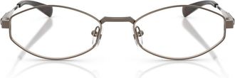 Michael Kors Palo Alto 56mm Oval Sunglasses in Matte Husk /Brown Gradient at Nordstrom