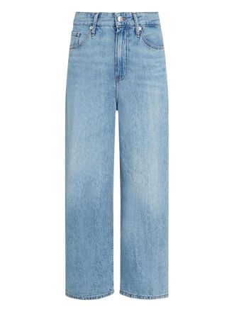 Tommy Hilfiger high-waisted wide-leg jeans - women - Cotton - 26 - Blue