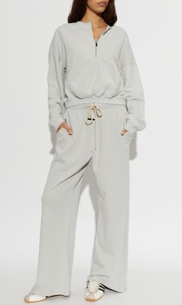 Fear of God Oversize Cotton Sweatshirt, Womens, Grey