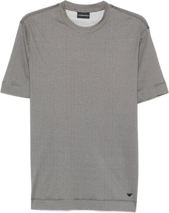 Emporio Armani Tops, Heren, Veelkleurig, S, Katoen, T-shirt van katoenmix