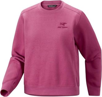 Arc'teryx Emblem Fleece Crew Fleecepullover f&uuml;r Damen | rosa/lila