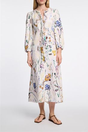 Dorothee Schumacher Floral Power Midi Dress