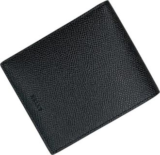 Bally Black Leather Wallet (Bi-Fold) (Pre-Owned)