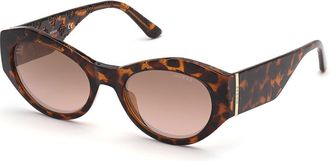 Guess GU7728 52G Womens Sunglasses Tortoiseshell Size 52