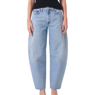 A Gold E Womens Balloon Jean In Conflict