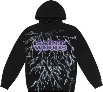 Saintwoods Lighting hoodie - Zwart