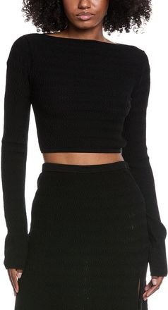 Sally Lapointe Crepe Matte Top