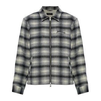 AllSaints Jassen, Heren, Grijs, XL, Wol, Conduct Jacket