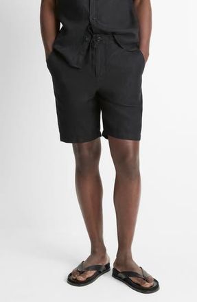 Vince Lightweight Hemp Shorts in Washed Black at Nordstrom Rack, Size Xx-Large
