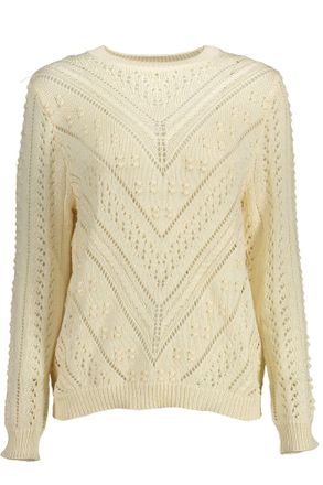 Kocca Womens Knitted Jumper Cream Style - Size X-Large
