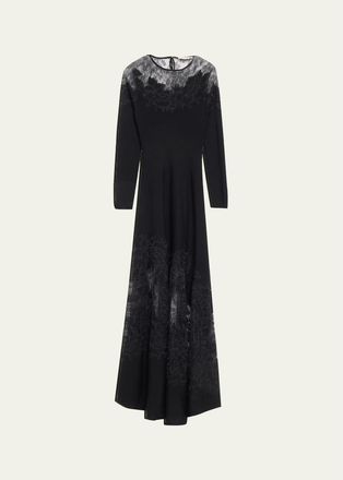 Ulla Johnson Clemence Long-Sleeve Lace Dress