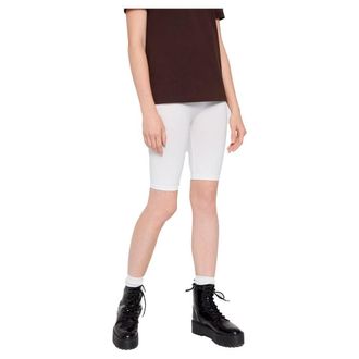 Pieces Womens Pclondon Shorts Noos Leggings, White (Bright White), W27 (Manufacturer Size: S/M)