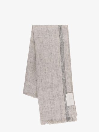 Brunello Cucinelli Sciarpa in lino - BRUNELLO CUCINELLI - gender_Man