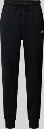 Nike Sweatpants mit Label-Stitching und Ges&auml;&szlig;tasche in Black, Gr&ouml;&szlig;e XL
