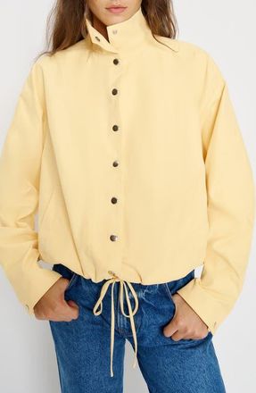 Reformation Lennon Jacket in Butter Yellow at Nordstrom, Size X-Large