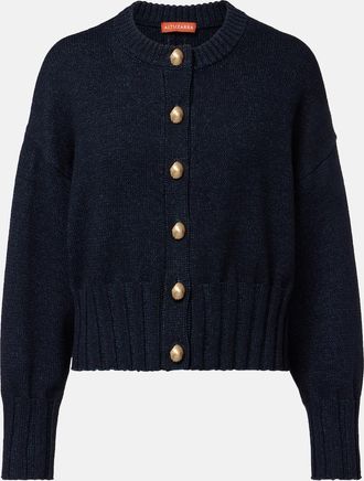 Altuzarra Cardigan Liam in misto cotone e seta