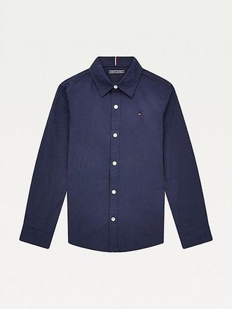 Tommy Hilfiger Overhemd van katoenen stretchpoplin