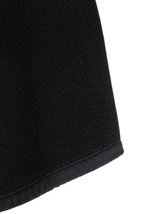 Dolce & Gabbana Black Lace Stole Knitted Dg Logo Men One Size Scarf 38+02+pa+pp+wo