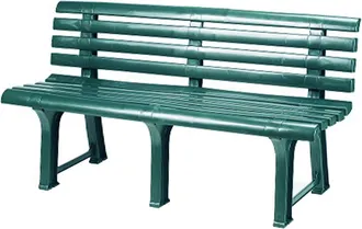 Progarden Homemaison - Panchina Da Giardino Orchidea Verde - Cm.49x145x74h. - Peso Kg.9,5