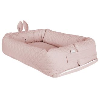 Roba Roba Riduttore Per Lettino Roba Style, Con Faccia Coniglio, Lettino Da Viaggio, Per Fasciatoio, Da 0 A 6 Mesi, Paracolpi, Jersey Di Cotone, Regalo Nas