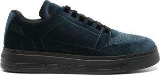 Emporio Armani Sneakers in velluto - Blu