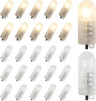OEM 30 Luces Led Para Globos - Blanco C&aacute;lido - Decoraci&oacute;n Para Fiestas
