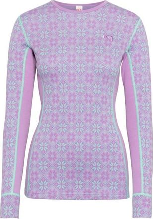 Kari Traa Rose L/S 2.0 Merinounterw&auml;sche f&uuml;r Damen | lila