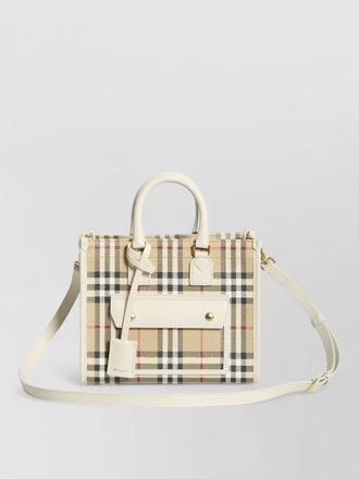 Burberry freya mini tote shoulder bag