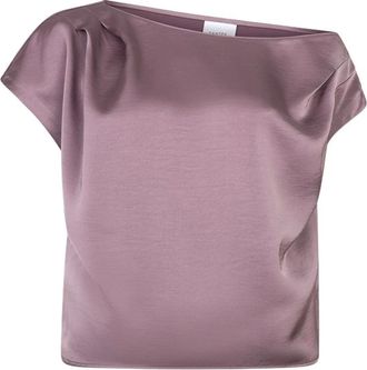 Dante6 Roam Top - Dames - Blouses & Shirts - Paars - Maat: XL Satijn