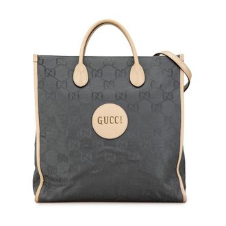 Gucci Pre-owned GG Nylon Off the Grid Satchel - Dames - Vintage Shopper - Grijs - ONE Size - Nylon - Vintage