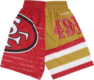 Mitchell & Ness NFL Jumbotron 3.0 Basketbalshorts - Heren - Fitness - Veelkleurig - L - Polyester - Fitness