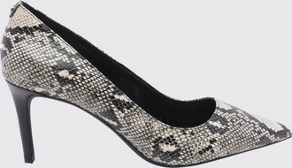 Michael Kors D&eacute;collet&eacute; Alina Flex in pelle con stampa pitone e tacco a spillo