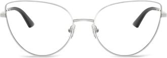 Jimmy Choo Eyewear JC2008 cat-eye glasses - Silver