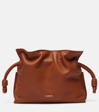 Loewe Flamenco Mini leather clutch