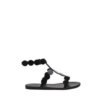 Ancient Greek Sandals Mujer, Zapatos, Negro, Talla: 39 EU