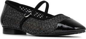 Donald J Pliner Ditzy Mary Jane Ballet Flat in Black at Nordstrom Rack, Size 9.5