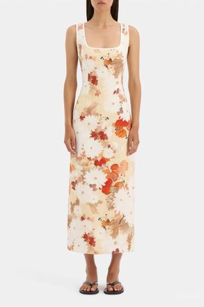 Sir. Jessamine Midi Dress In Posy Floral