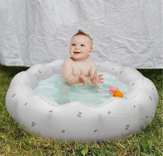 OEM Piscina Inflable De Pvc De 90 Cm, Piscina Infantil, Piscina Bonita, Ba&ntilde;era Inflable, Ducha Exterior Para Balc&oacute;n, Casa, Fiesta Acu&aacute;tica De Verano