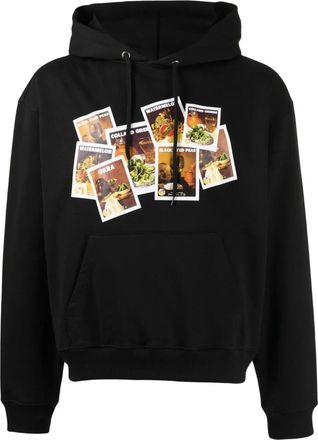 Sky High Farm Felpa con stampa - Nero