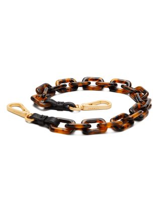Hammitt Hammitt Tortoise Shell Shoulder Strap Black Brushed Gold