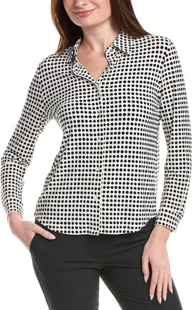Anne Klein Petite Knit Shirt